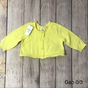 Baby gap cardigan